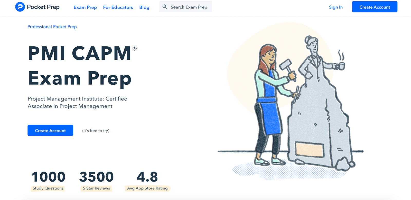 CAPM Exam Prep by PocketPrep