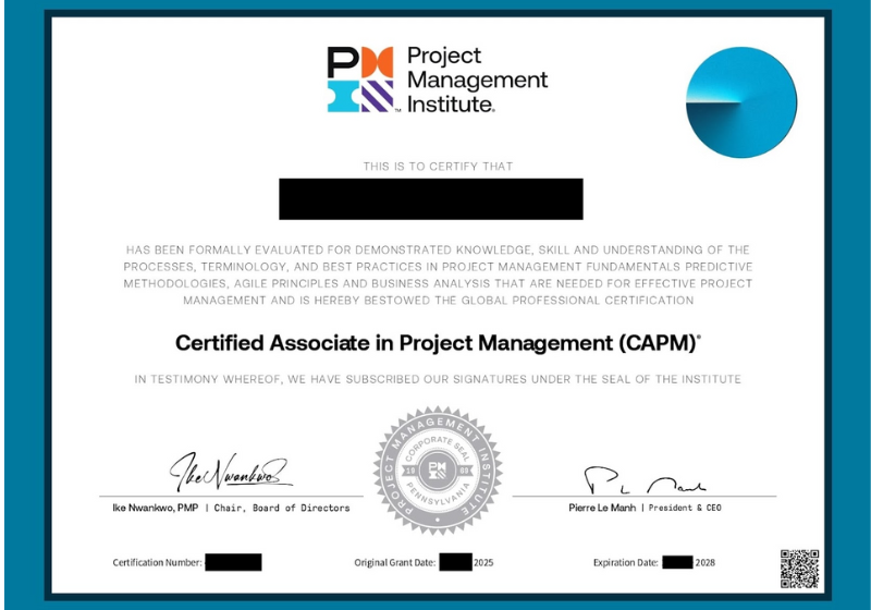 CAPM Results Are Out! My Honest Thoughts About The Exam